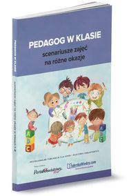 Zdjęcie okładki książki "Pedagog w klasie Pedagog w klasie : scenariusze zajęć na różne okazje". 