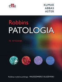 Zdjęcie okładki książki pt. "Patologia" autorstwa Robbinsa.