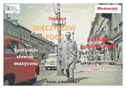 Mieczysław Fogg - spotkanie słowno - muzyczne