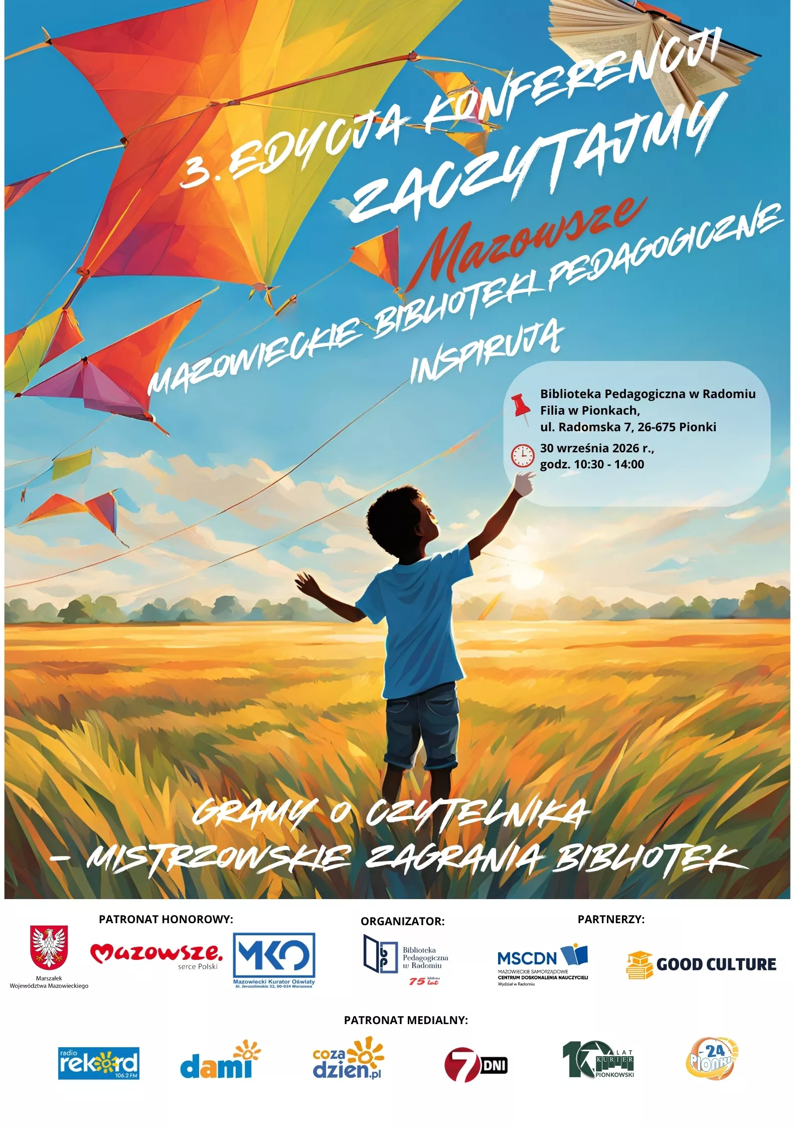 Konferencja "Zaczytajmy Mazowsze"